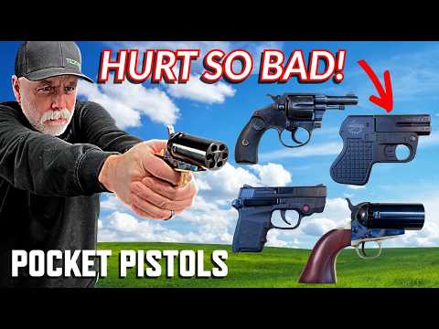 Testing Our Favorite Pocket Pistols... It Hurt!