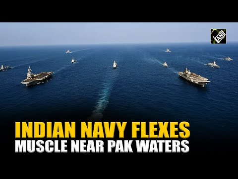 Breaking! Indian Navy flexes muscle near Pakistan waters with live fire drills in Arabian Sea