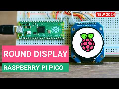 Raspberry Pi Pico GC9A01 Round Display Tutorial with Arduino