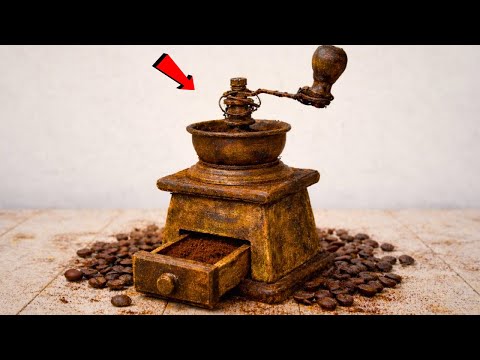 1930s Antique Coffee Grinder Restoration | You Won’t Believe This Amazing Result