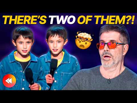 TWICE the Talent?! 🤯 Twin Auditions You HAVE TO SEE! 👯‍♂️✨