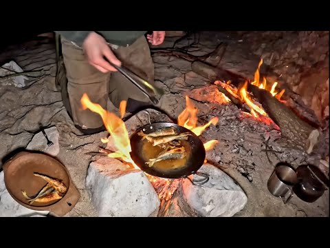 Camping and Fishing in a Peaceful Secluded Cove – Just Me and Nature