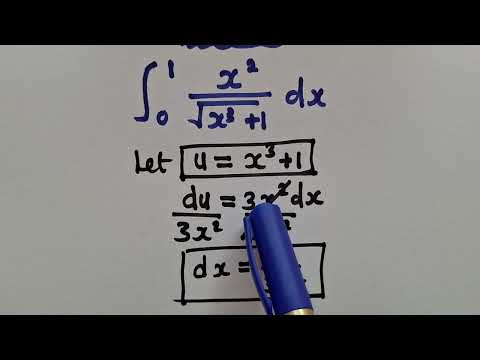 Basic Integral || Indefinite and definite integral || U-substitution method.