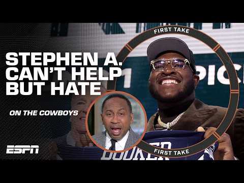 Stephen A.'s MESSAGE to Cowboys fans on picking Tyler Booker 🗣️ IT'S SAD NEWS! | First Take
