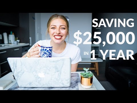 How I’ll SAVE $25,000 In 1 YEAR (MONEY SAVING TIPS)