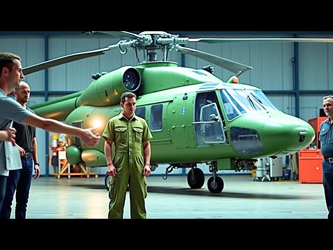NINGÚN EXPERTO PUDO ARRANCAR EL HELICÓPTERO VINTAGE... HASTA QUE APRENDIZ DE 19 AÑOS LO LOGRÓ