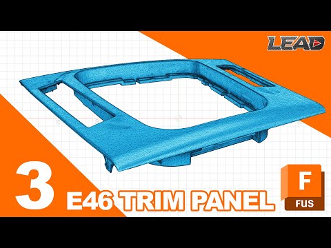 Reverse Engineering Car Trim Panels for 3D Printing part 3 – BMW Trim Panel and Fusion
