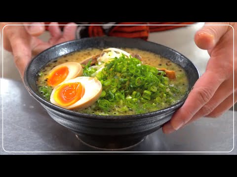 Japanese ramen that won the New York Ramen Contest for the second time! 麺屋二郎 ラーメン 拉面 일본의라면