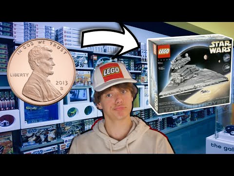 I TRADED A PENNY TO A $800 LEGO SET!