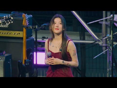 250515 백예린 직캠 Yerin Baek fancam 가사 자막 I 경희대학교 서울캠 봄 대동제 I 우주를 건너, 그우잘, Hate you, 1-4-3, 산책