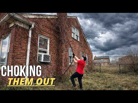 These Vines Were Pulling Their House Down...With Them Inside!