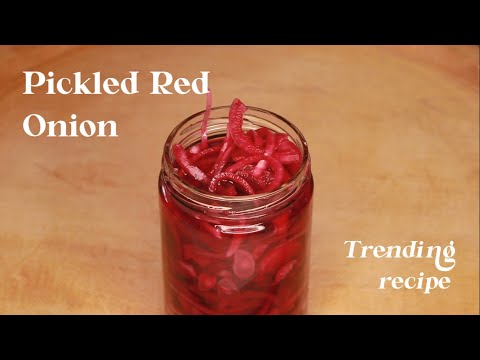 Quick & Easy Pickled Red Onions | Add Color and Flavor to Any Dish!