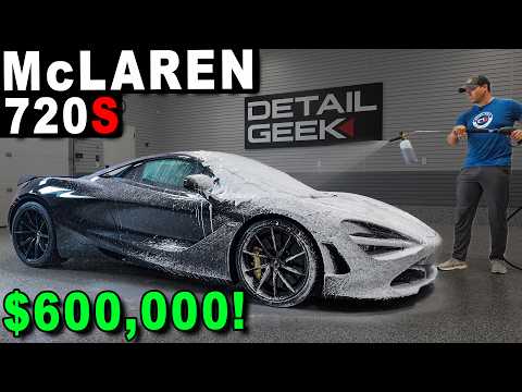 How To Prep A $600,000 McLaren For A Car Show!