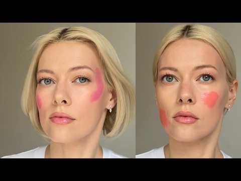 How to Apply Blush for Your Face Shape | Lifted, Sculpted Spring Look| Elena Rachitskaya