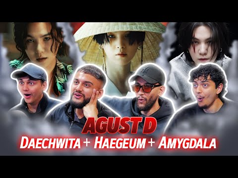 OUR FIRST TIME WATCHING AGUST D!! | Daechwita + Haegeum + Amygdala