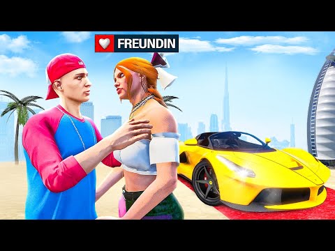 100 TAGE mit FREUNDIN LEBEN in GTA 5!