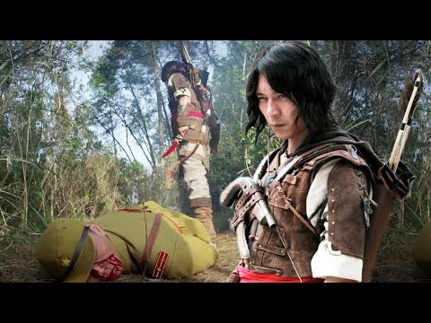 Anti-Japanese movie! A boy wiped out 1,000 Japanese soldiers using only a bow and arrow.