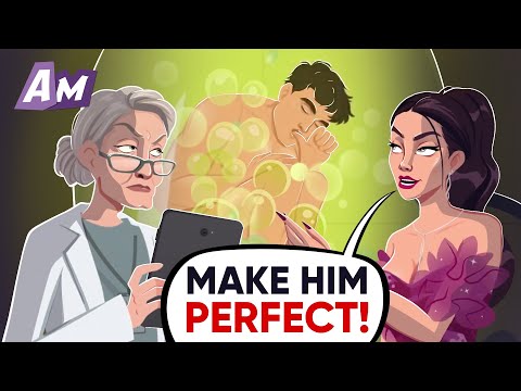 A woman created the perfect man in a flask