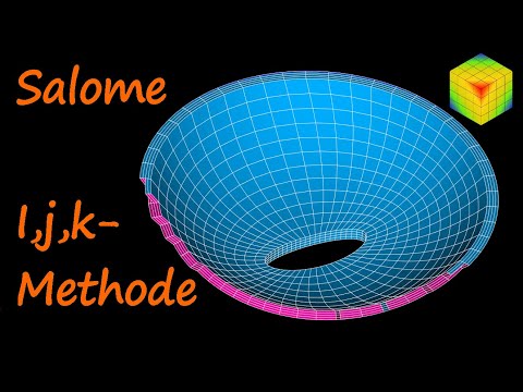 Salome Meshing Tutorial - Vernetzung einer Schale mit der i,j,k-Methode