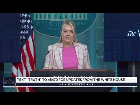 Press Secretary Karoline Leavitt Briefs Members of the Media, Mar. 10, 2026