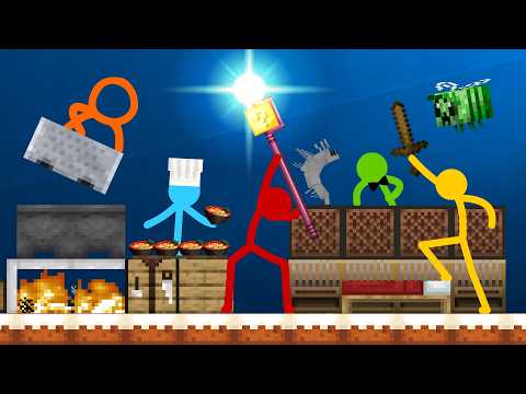 Animation Vs Minecraft ALL EPISODES (Season 4) | AvG Reacts