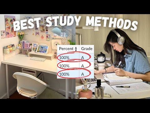 Study Methods that ACTUALLY WORK| Top 6 Study Methods to Get Good Grades 