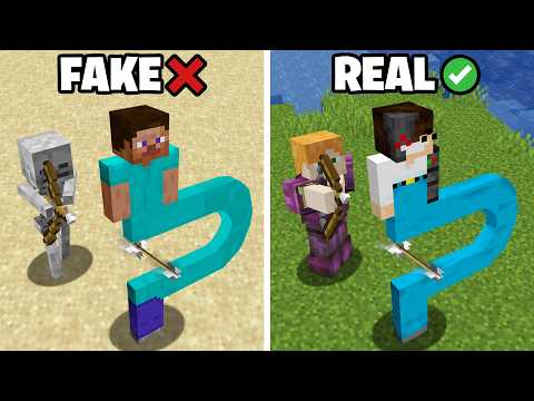 Recreating FAKE Minecraft Shorts, But REAL