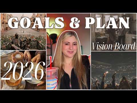 2026 Vision Board & Goal Setting | My Plan of Attack for the New Year