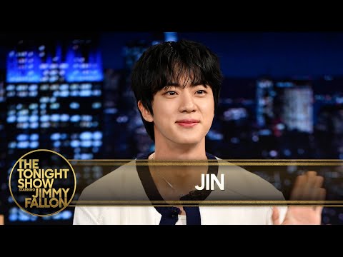 Jin Talks BTS Reunion in June, First Solo Tour and Echo; Takes Over The Tonight Show Desk