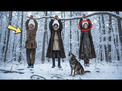 Влиятельный хозяин бросил двух стариков и девушку в зимнем лесу — но серый волк не дал им умереть