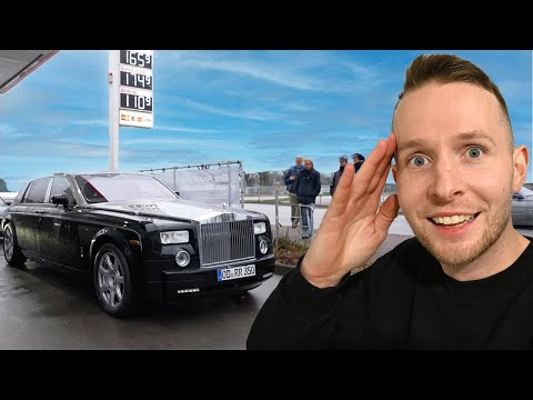 ENDLICH! Die erste Fahrt im Rolls Royce Phantom, den ich selber repariert habe!