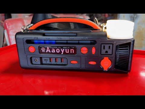 Aaoyun Portable Power Station | CT Reviews Automotive Tools & Tech
