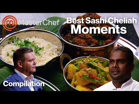 Best Sashi Cheliah Moments | MasterChef Australia