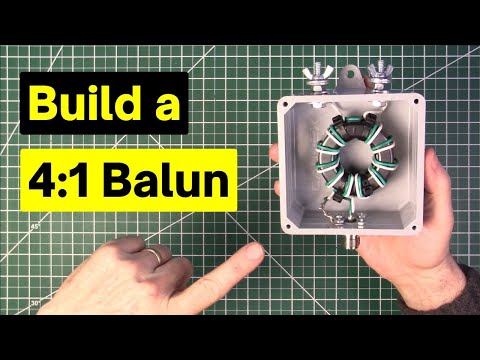 How to build a 4:1 Balun for HF Antennas