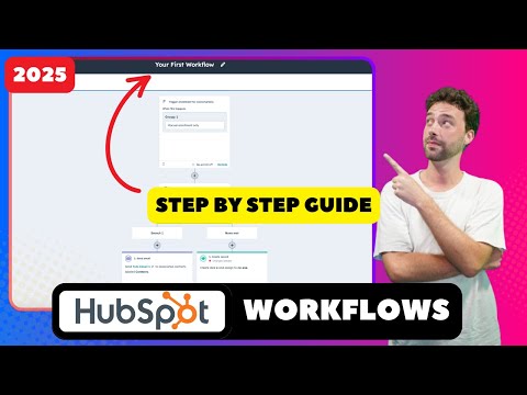 How to Use HubSpot Workflows – Step-by-Step Tutorial for Beginners (2025)