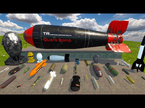 Testing the Most Powerful NUCLEAR Bomb in GMod!