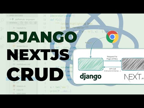 Django & Nextjs CRUD - Python Backend y Javascript Frontend (Django REST Framework y React)