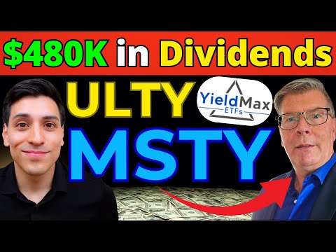 He Earns $480,000 Per Year in Dividends from YieldMax ULTY, MSTY, & High Dividend ETFs…
