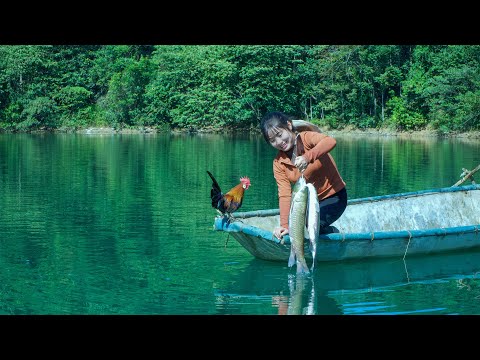 Building a Sustainable Life on a Quiet Lake Island