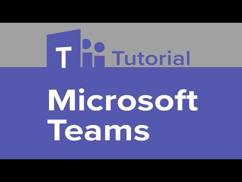 Microsoft Teams Tutorial