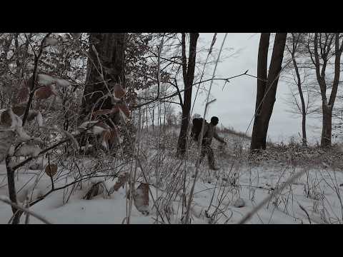Solo Winter Camping in a Snowy Valley – 2 Days Alone in the Forest  |  ASMR