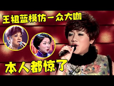 太牛了!王祖蓝一人模仿金星、叶丽仪等一众大咖,惊喜献唱《上海滩》,这也太像了!【模仿秀】#王祖蓝 #金星 #叶丽仪