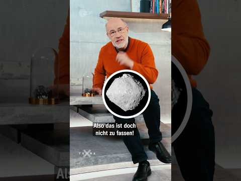 Wer kommt mit, Ryugu-Proben sauber machen? 🧼 | #HaraldLesch #TerraX #Shorts