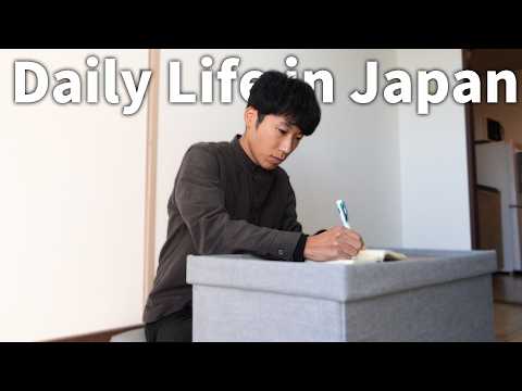 【Vlog】Daily life of Japanese men|2025 Goals | Chicken steak | Strength training and running