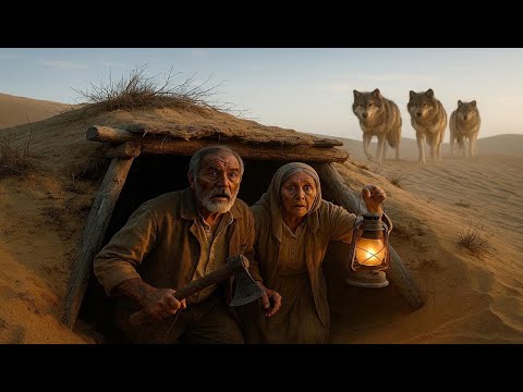 Surviving a Night of Wild Animal Threats in the Desert | Primitive Life & Cooking