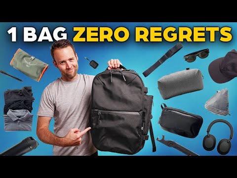 Exactly What I Packed for 30 Days in Europe (One Bag Only)