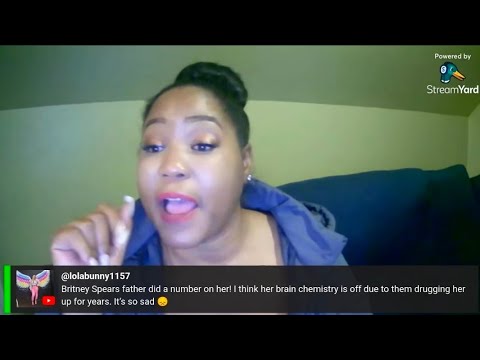 Here is the damage of her hair...