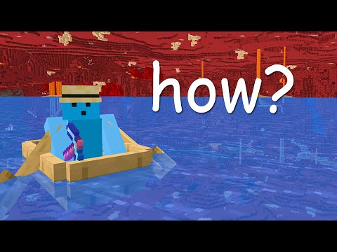 I Flooded the Nether in Minecraft