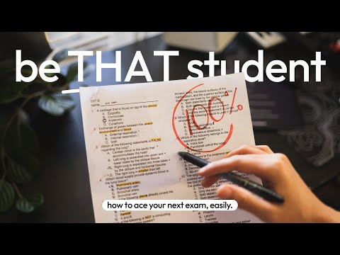 please watch this video before your next exam...