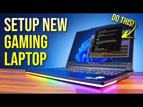 How To Setup Your New Gaming Laptop - Avoid These Mistakes!